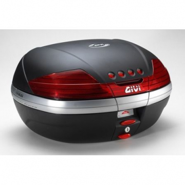 Givi V46NFA 46 Liter Monokey Top Case Matte Black with pre-install LED light